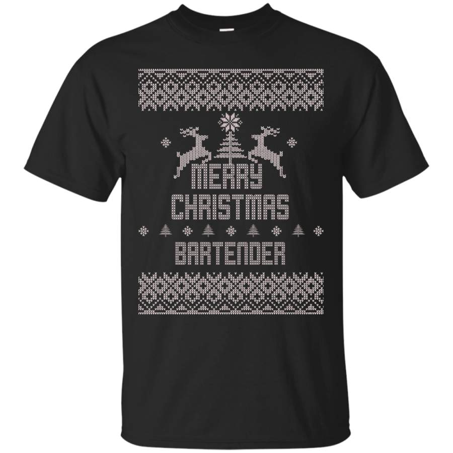 BARTENDER – Merry Christmas Bartender T Shirt & Hoodie