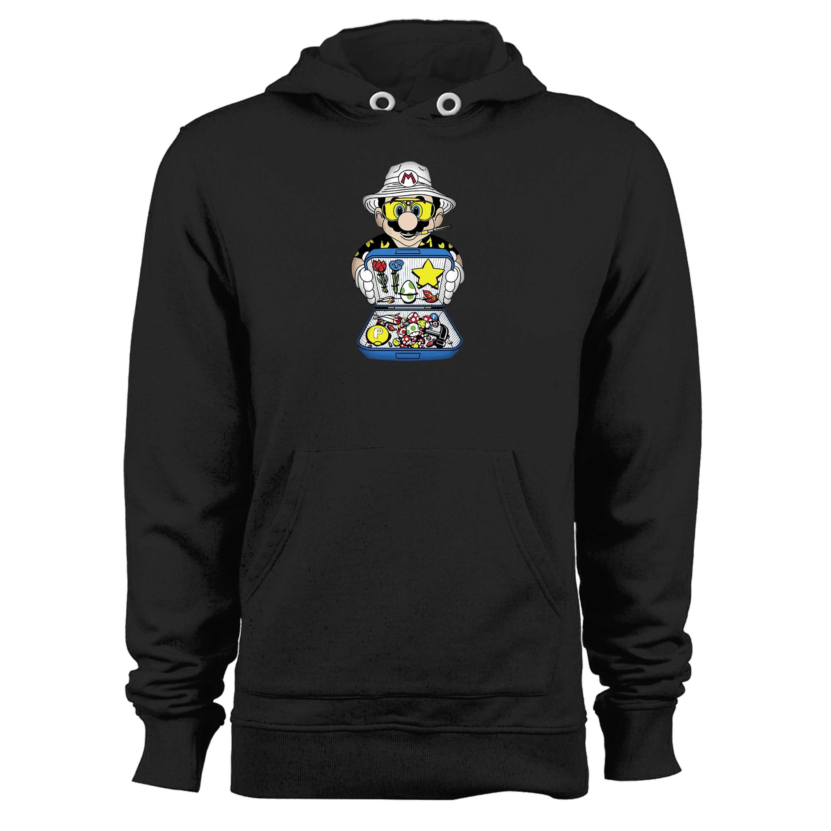 Super Mario Bros Fear And Loathing In Las Vegas Movie Unisex Hoodie