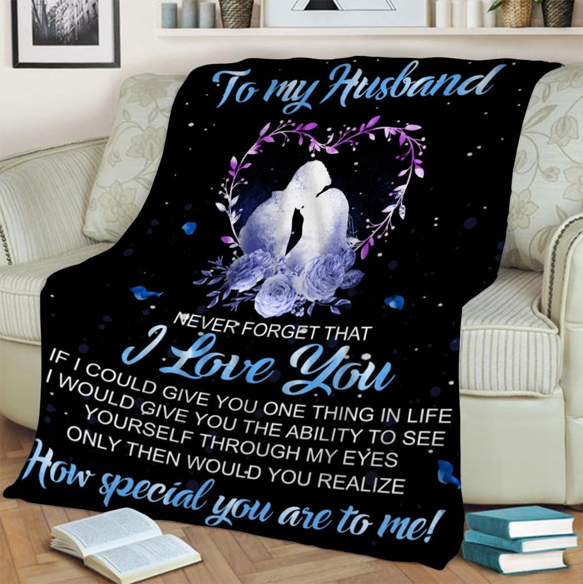 To My Husband How Special You Are To Me Fleece Blanket Gift For Family,Birthday,Couple,Husband,For Him Gift Home Decor Bedding Couch Sofa Soft And Comfy