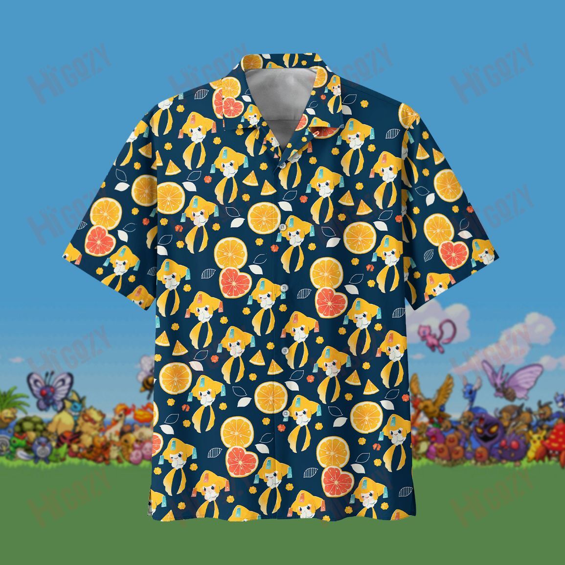 Pokemon Hawaii Shirt Summer Aloha Tropical Shirts For Men Hawaii Ha60317