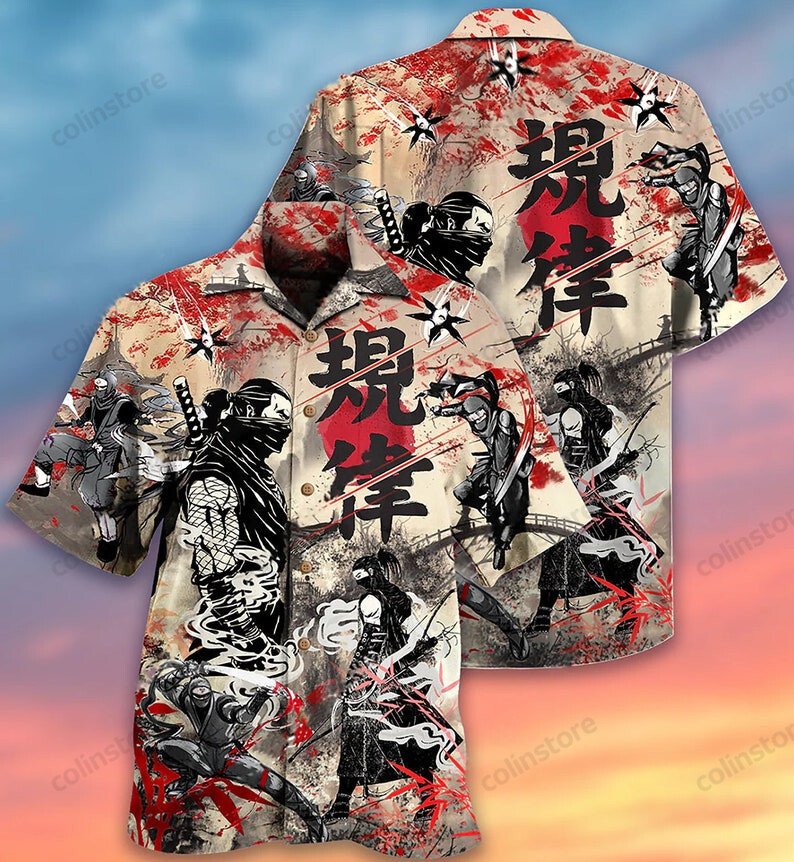 Ninja Only A Can Stop Hawaii Shirt Ha41533