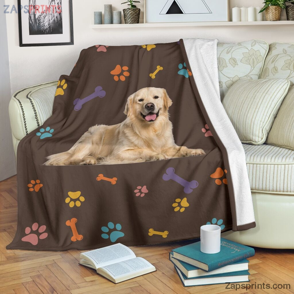 Golden Retriever Brown Blanket And Color Decor – Cool Gift Ideas