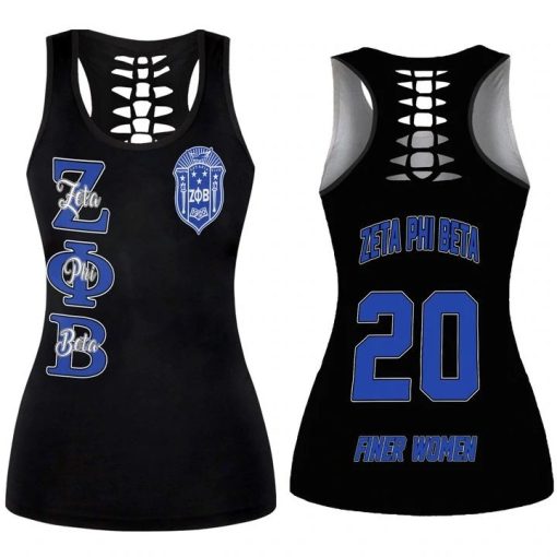 Zeta Phi Beta Hollow Tank Top