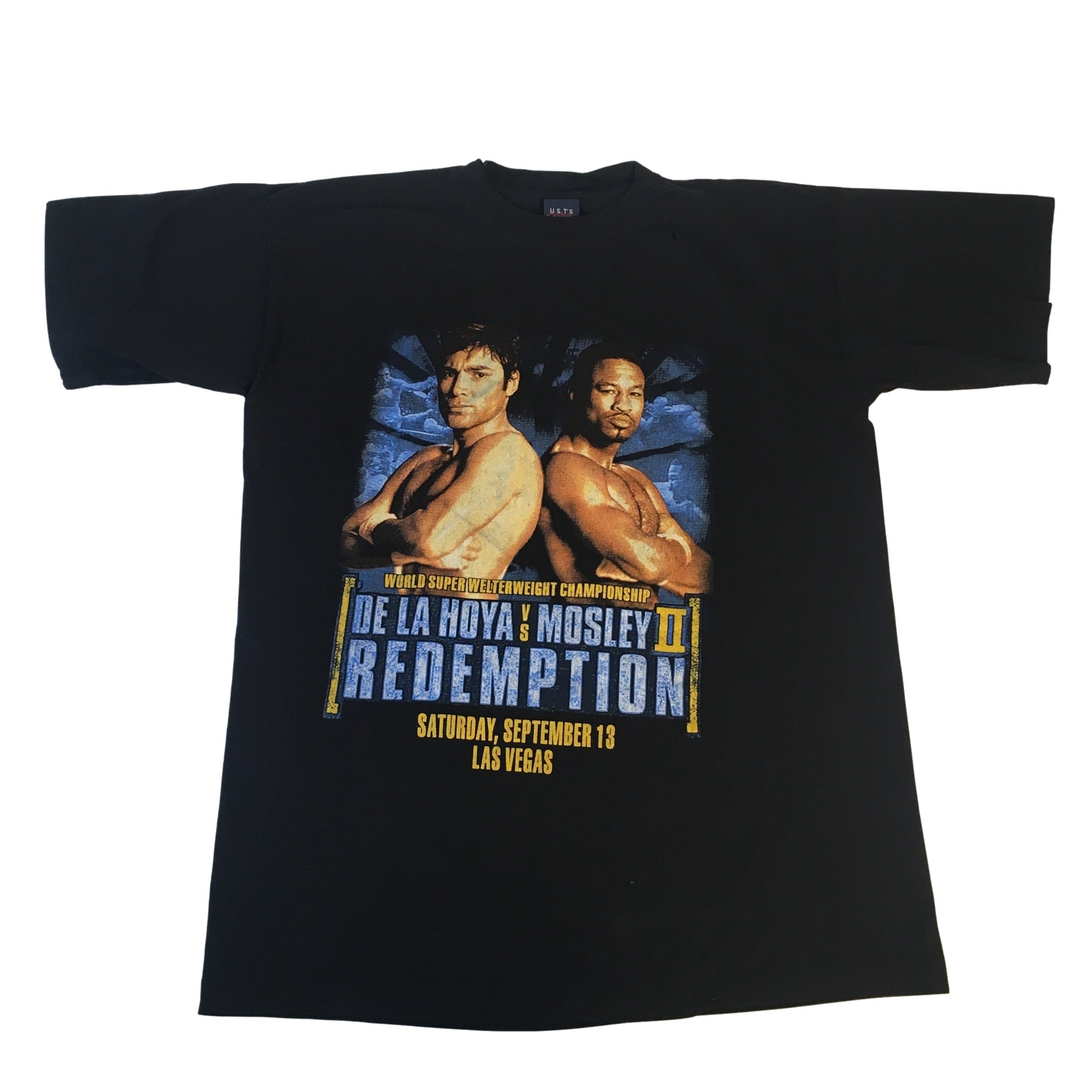 Vintage Oscar De La Hoya Vs. Mosley “Redemption” T-Shirt