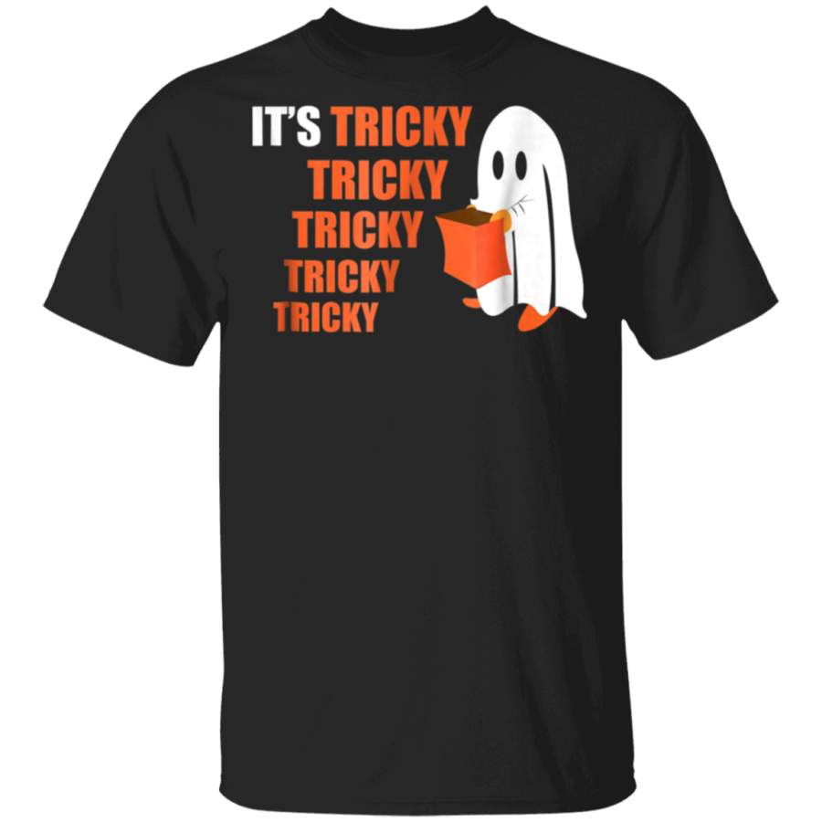 It’s Tricky Tshirt Funny Ghost Halloween Costumes Gifts