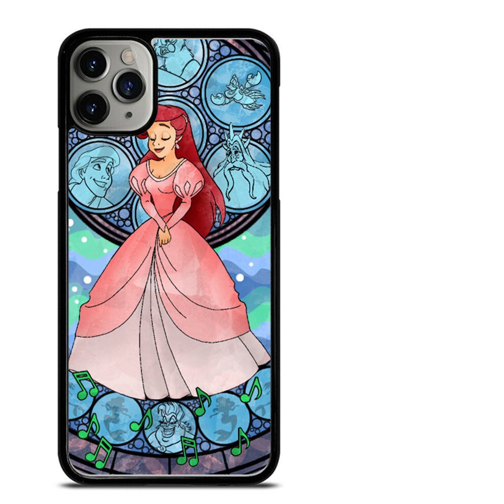 Ariel Stained Glass Window 3D Case Phone Cases