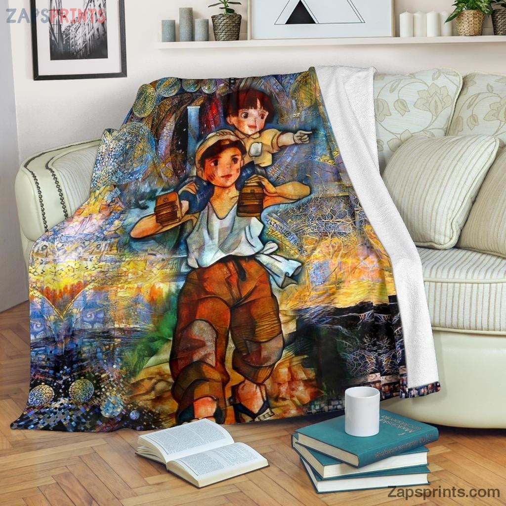 Eternal Grave Of The Fireflies Blanket