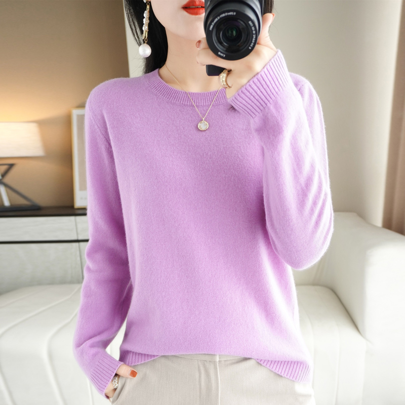 2021 Slim Sweaters Blouse Jumper Knit Sweater Oversize Women’s O-Neck Women Long Sleeve Sweetshirts Oversized Pullover Female alx