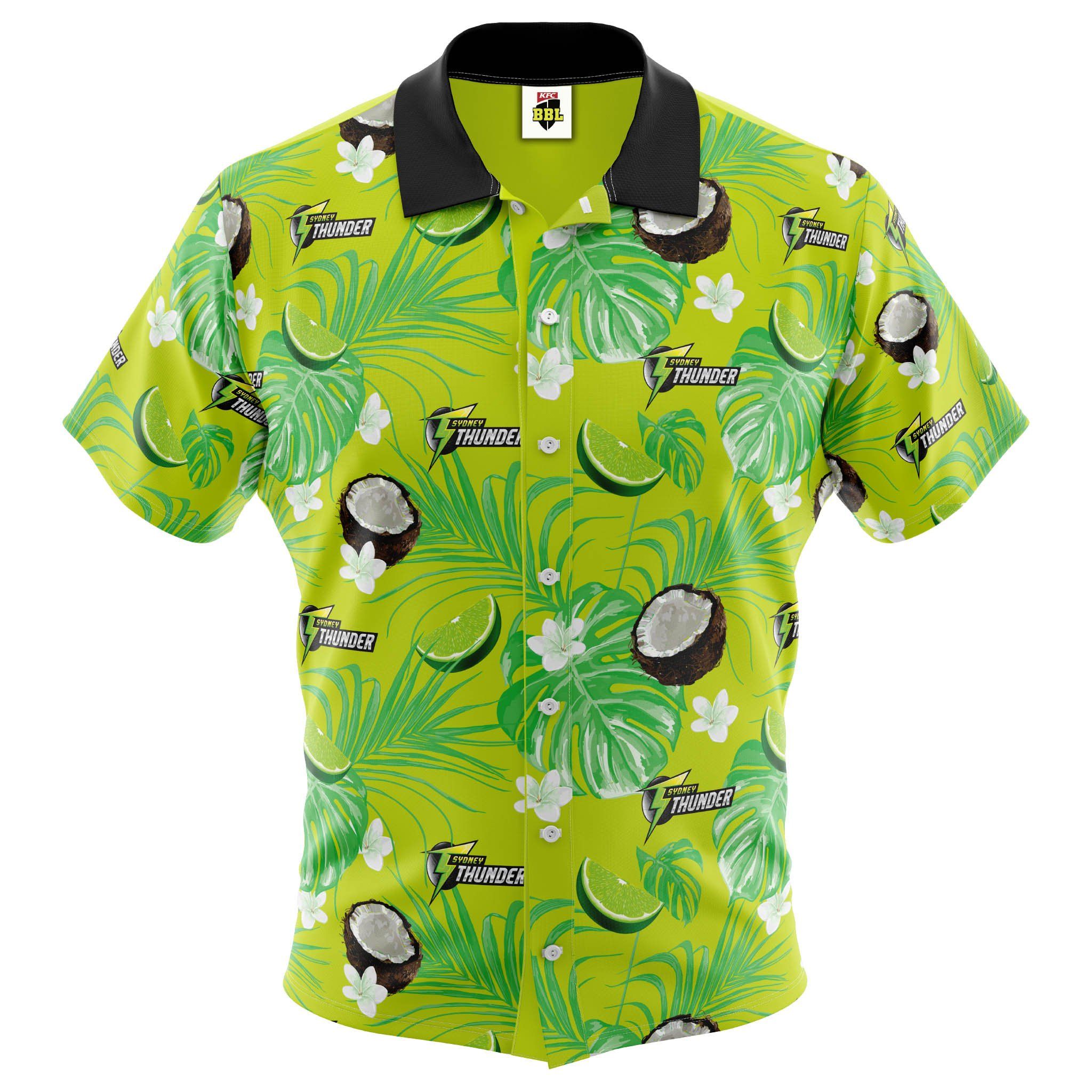 Bbl Sydney Thunder Hawaiian Shirt – Adult