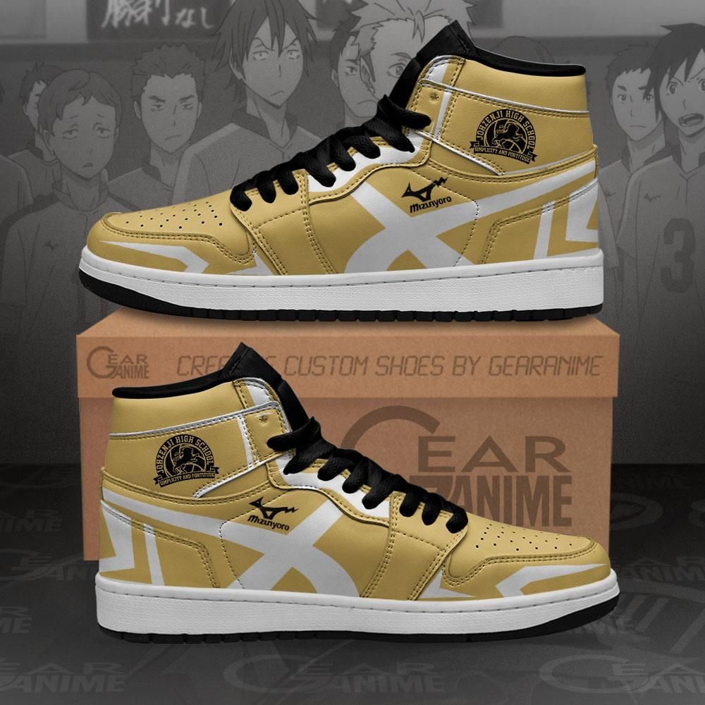 Johzenji High Haikyuu Custom Anime Mn10 Air Jordan Shoes Sport Sneakers