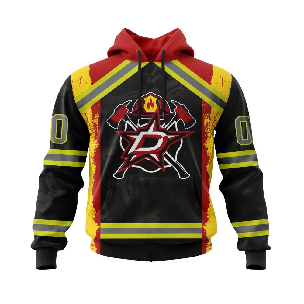 Hoodie Dallas Stars, Honnor Firefighter V0322 Qtnhl080524A3880Hd