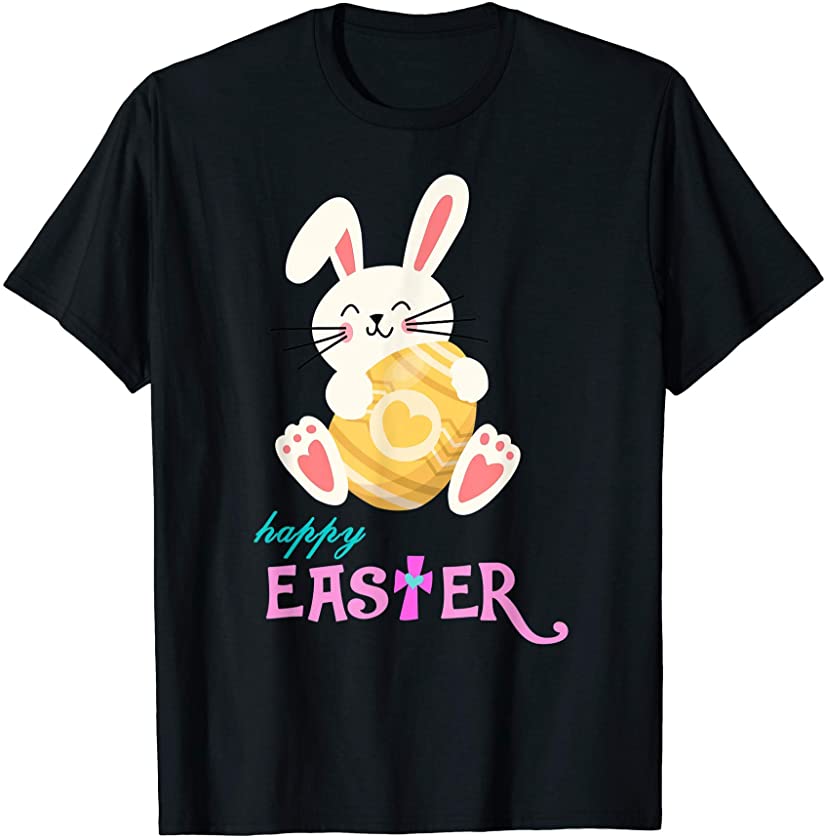 with Cute Bunny Gift for girl and women T-Shirt