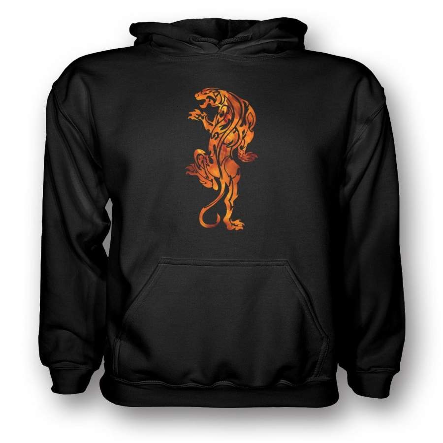 Tiger Tribal Art Design Mens Hoodie