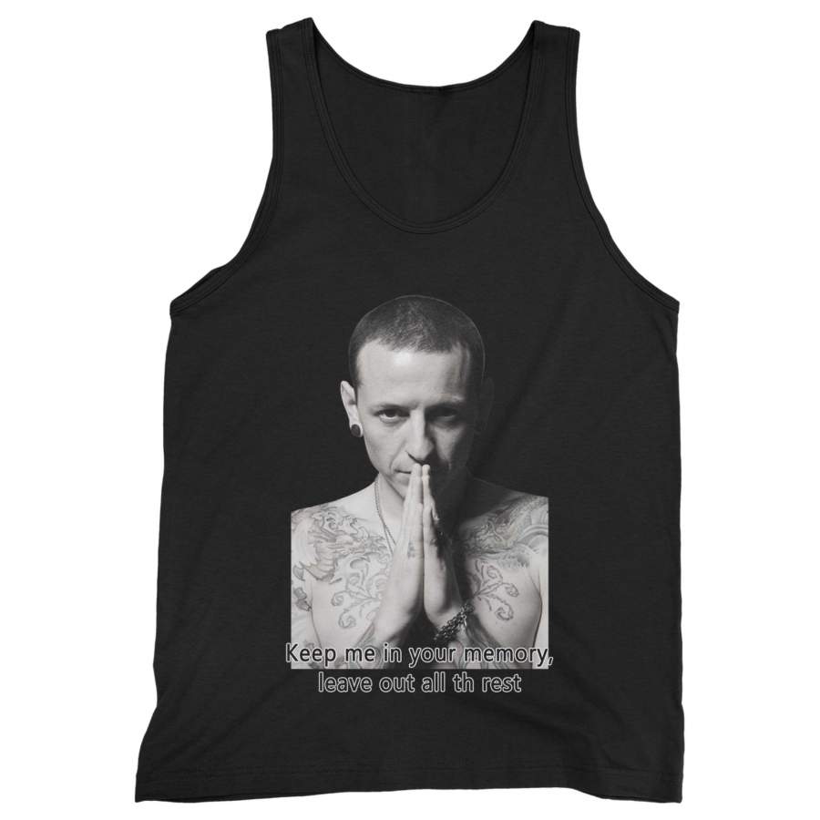 Chester Bennington Lyric Man’s Tank Top