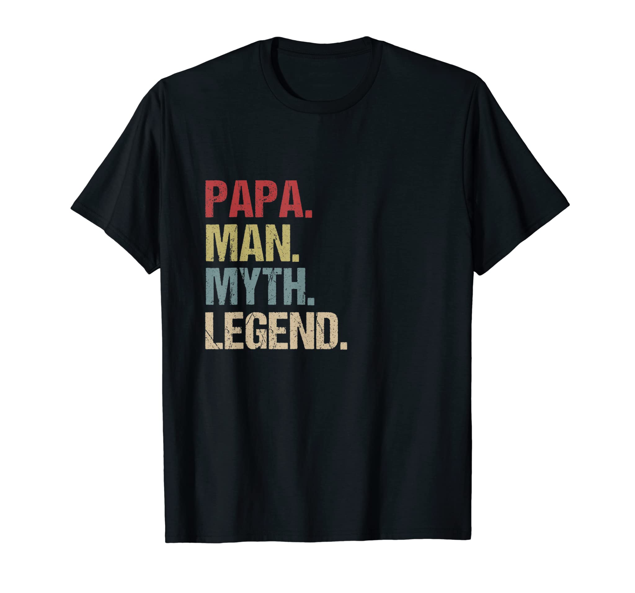 Mens Papa Man Myth Legend Shirt For Mens Dad Father