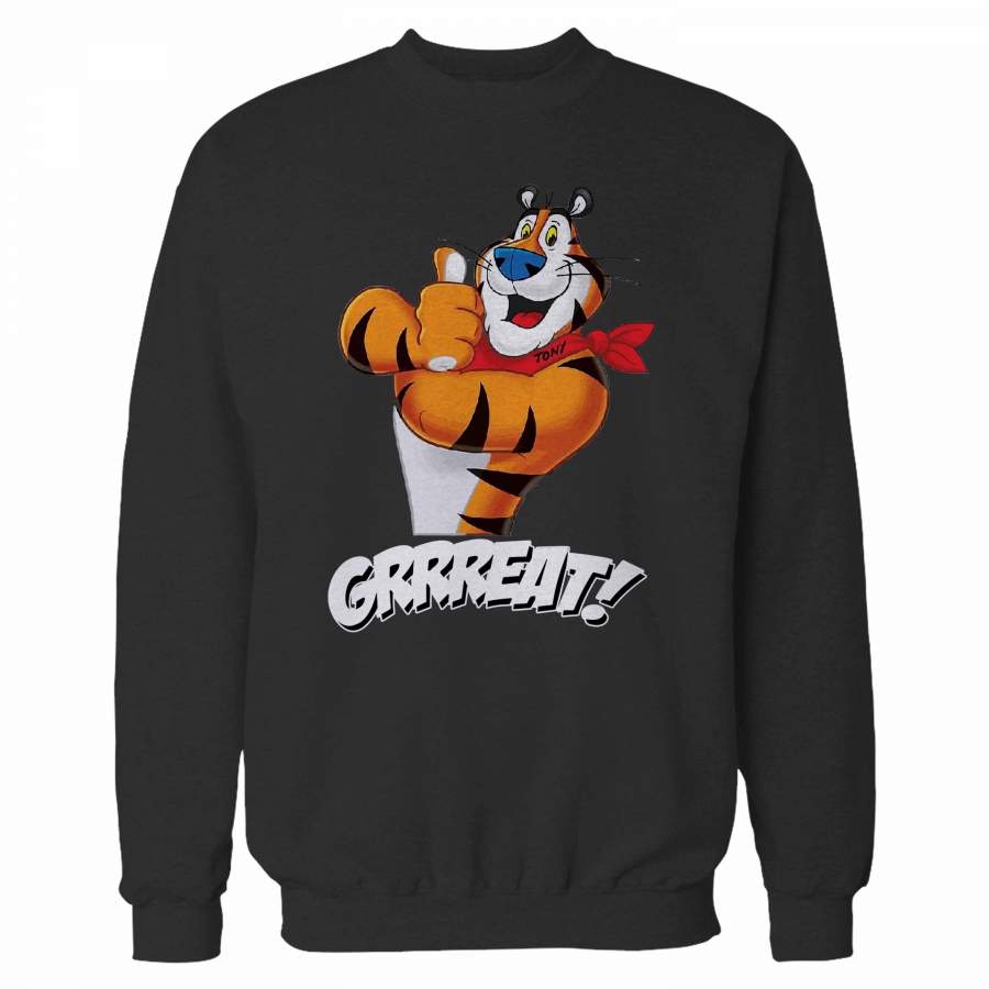 Tony The Tiger Cereal Mascot Sweatshirt