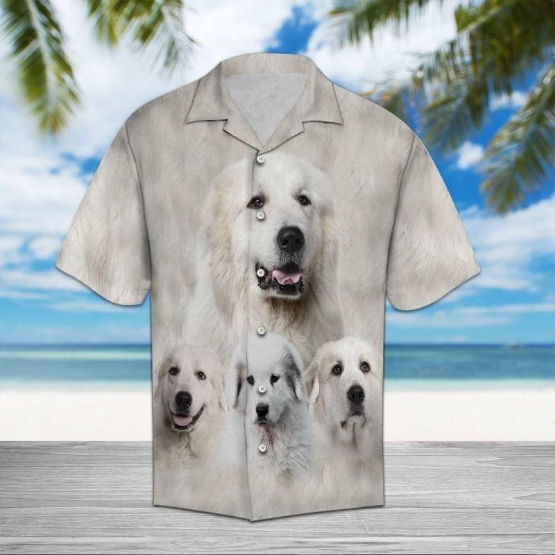 Artsyhomes Great Pyrenees Hawaiian Ha64804