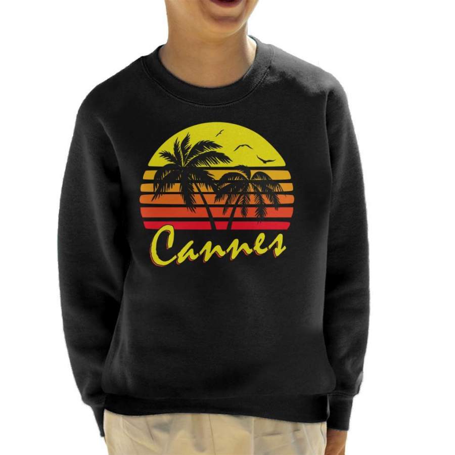 Cannes Vintage Sun Kid’s Sweatshirt