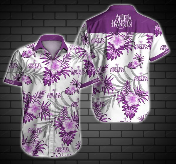 Aretha Franklin Hawaiian Shirt V2