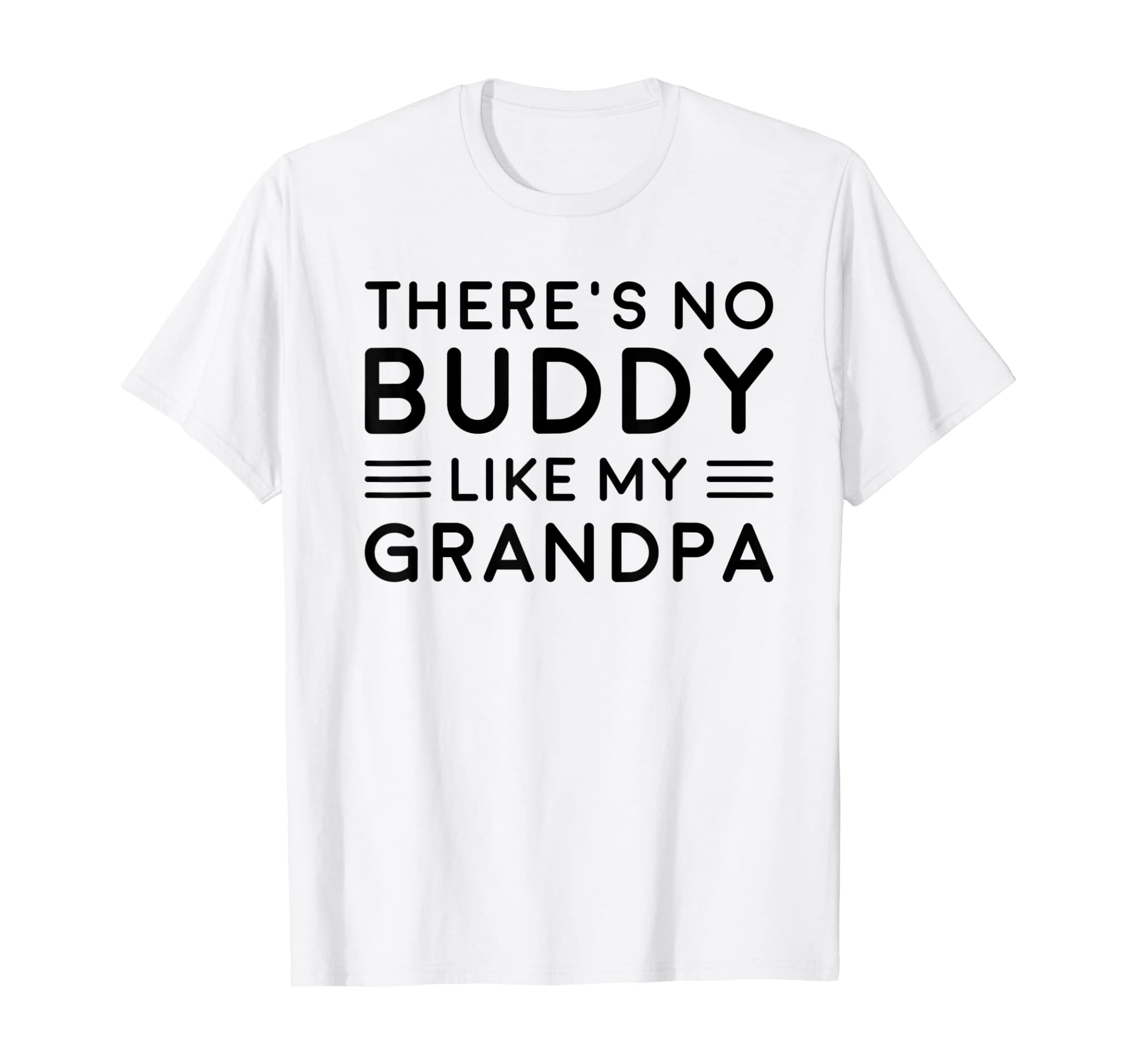 There Is No Buddy Like My Grandpa Matching Grandson Outfit T-Shirt