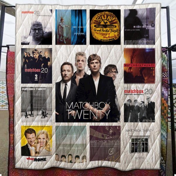 Matchbox Twenty 3D Quilt Blanket HGM17