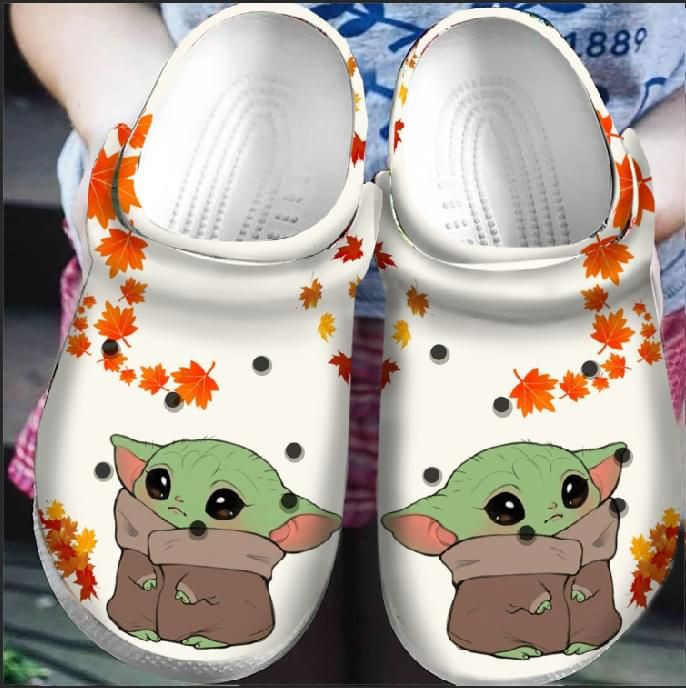 Fall Baby Yoda Classic Clogs Shoes