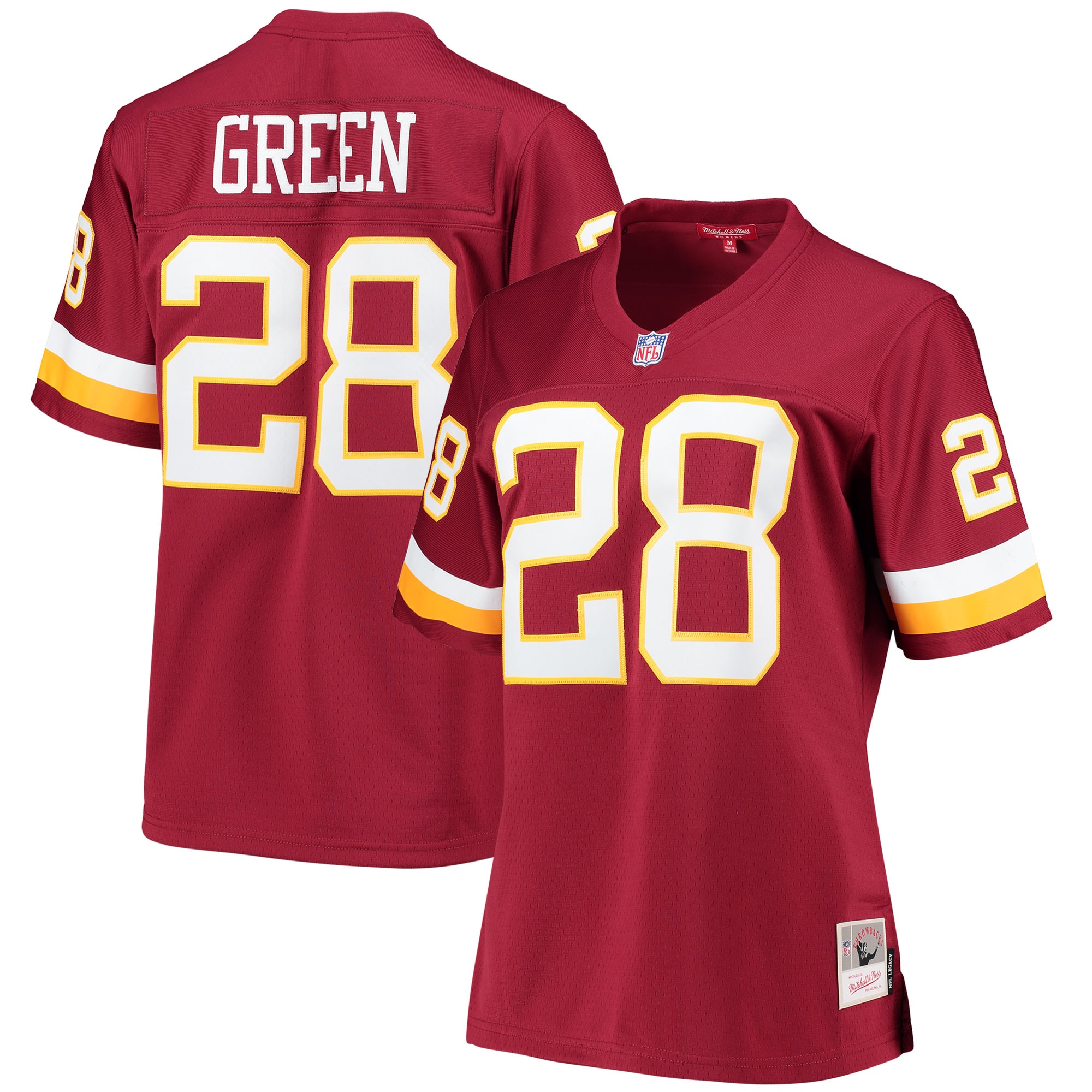 Women’s Washington Football Team Darrell Green Mitchell & Ness Burgundy Legacy Player Jersey