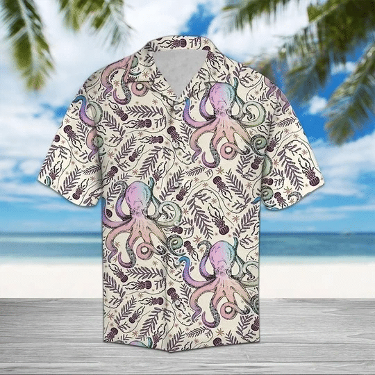 Octopus Hawaii Shirt Unisex Adult Ha58497