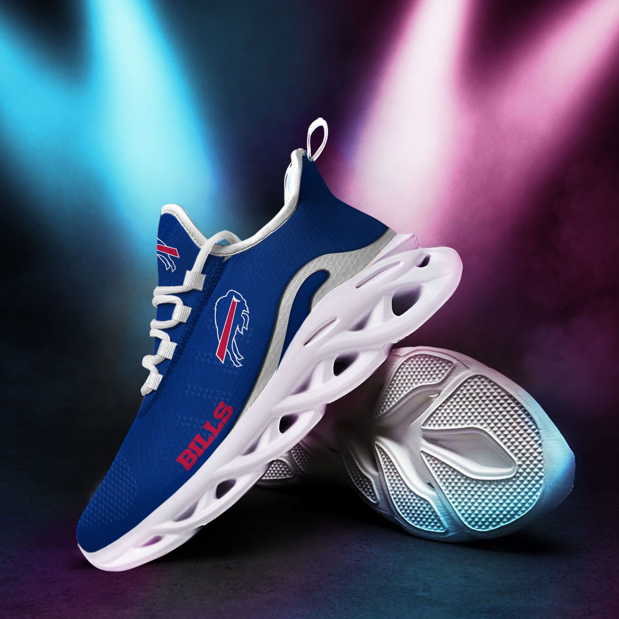 Buffalo Bills New Trending  D Printed  Max Soul Clunky Sneaker Shoes