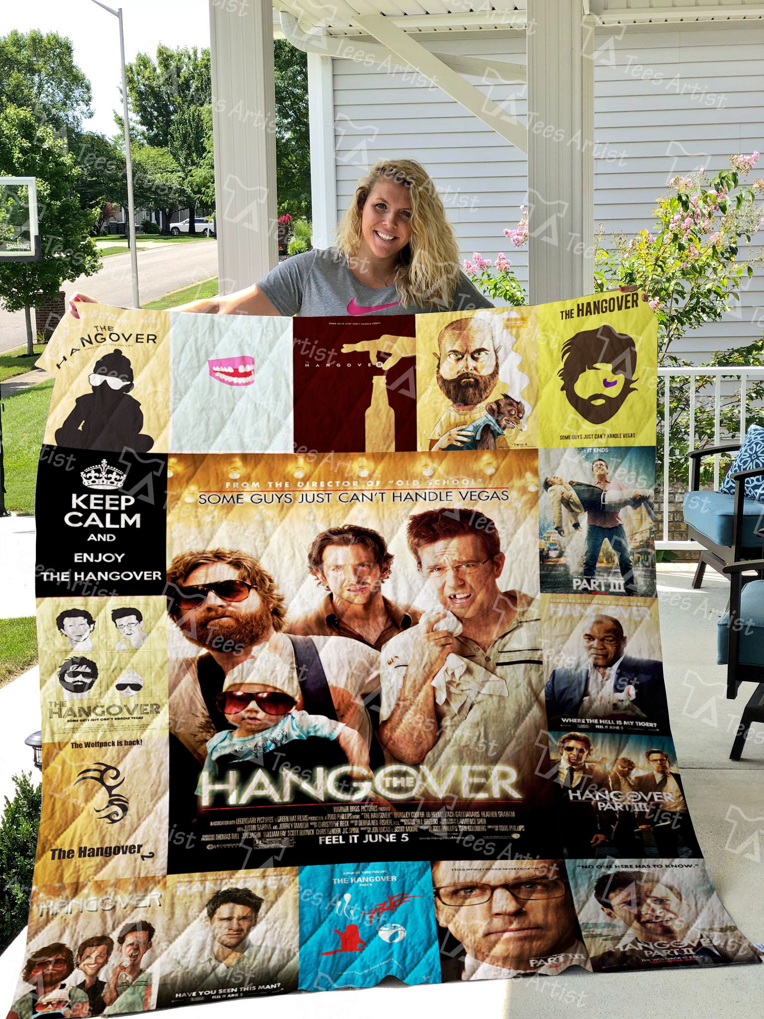 The Hangover 3D Quilt Blanket 1640