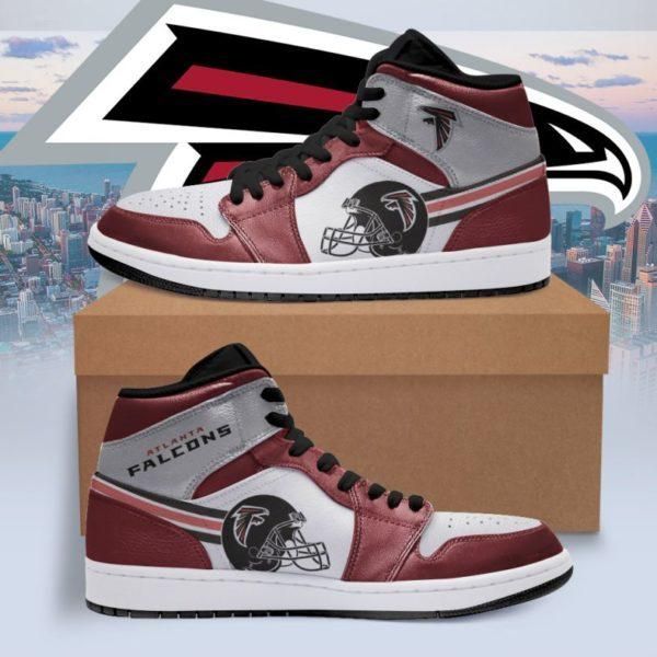 Atlanta Falcons 02 Air Jordan Sport Custom Sneakers