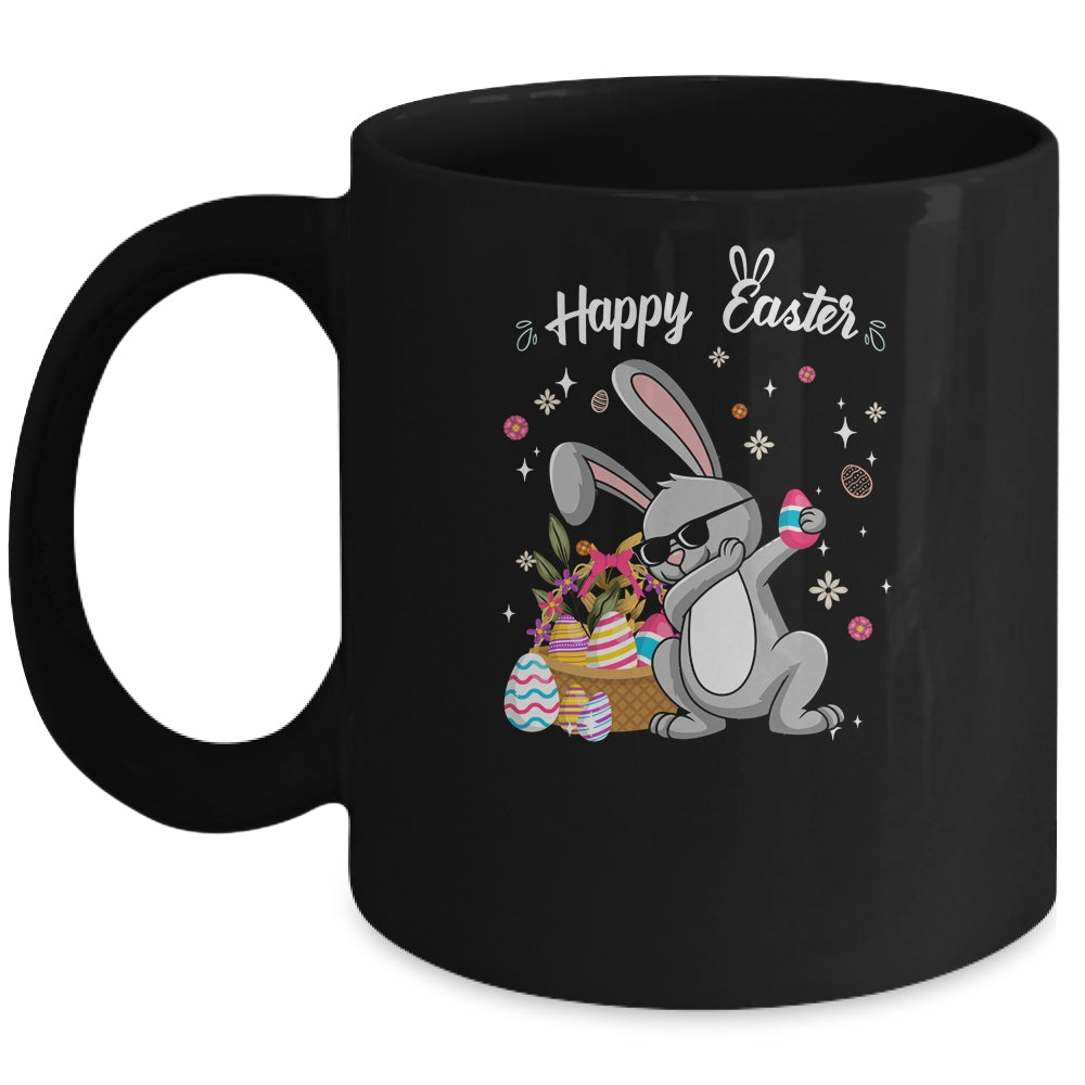 Dabbing Rabbit Easter Day Eggs Bunny Dab Boys Girls Kid Mug