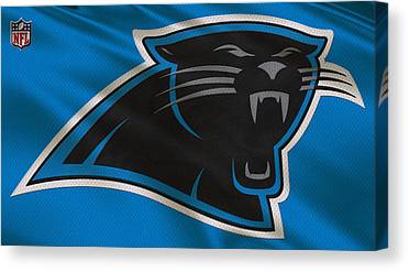 2 Carolina Panthers Uniform Joe Hamilton Canvas Print