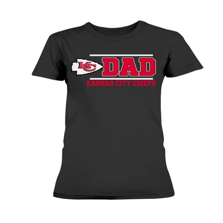 Stupendous Kansas City Chiefs Dad – Father’s Day Shirt Ladies’ T-Shirt