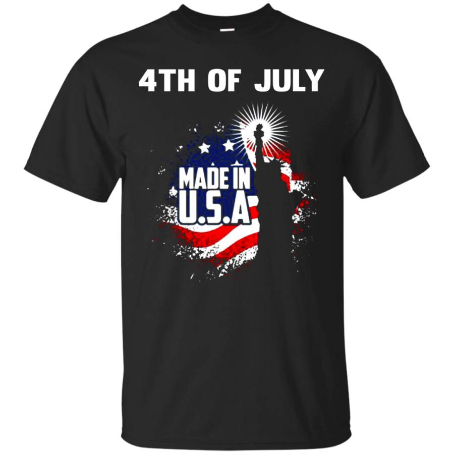 AGR American flag graphic USA US 4th July T-Shirt