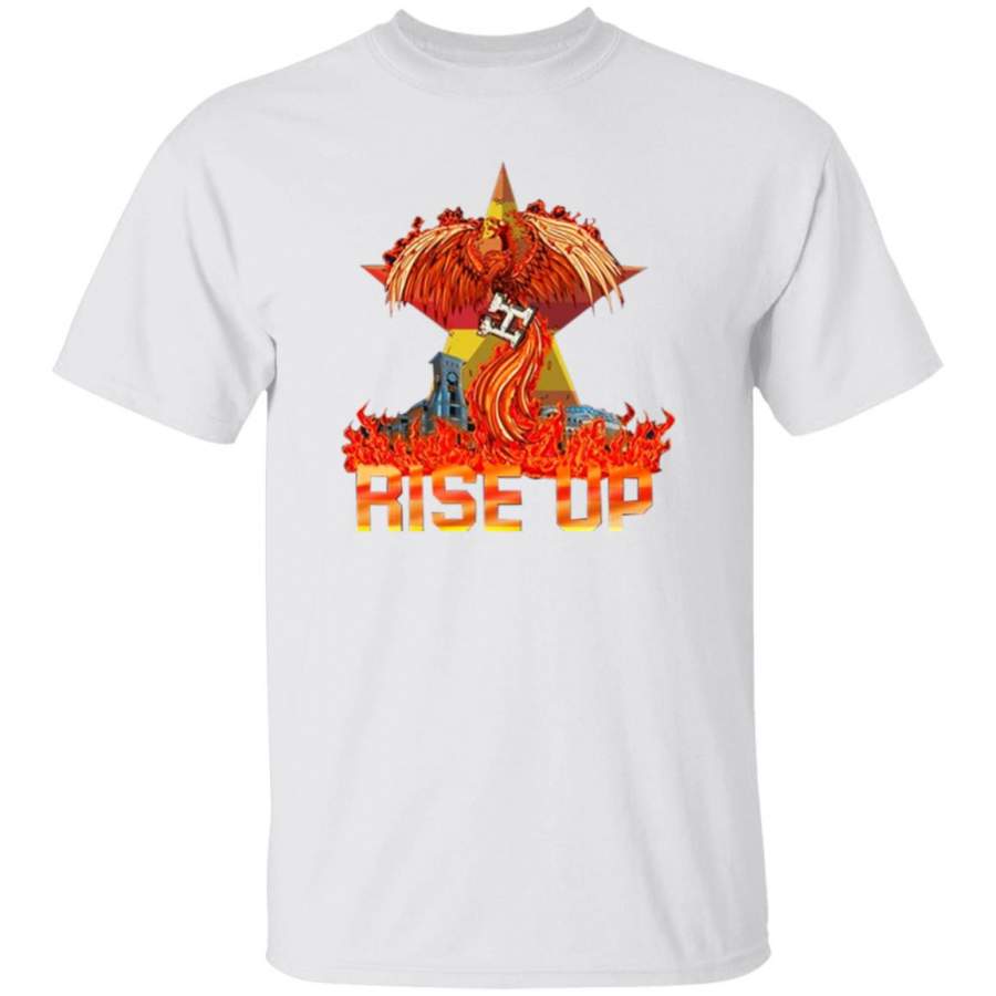 Houston astros we’ll rise up shirt navy cotton plus size