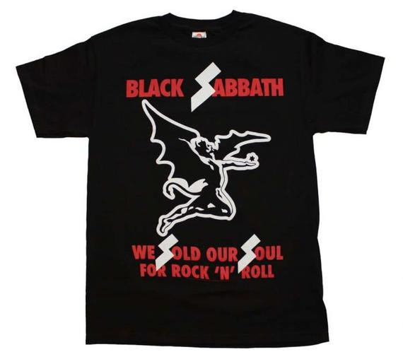 Black Sabbath Sold Our Soul Shirt Vintage Band Shirt