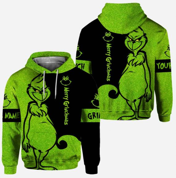 Gift For Grinch Lover Christmas Gift Merry Christmas – Personalized  Hoodie Hg