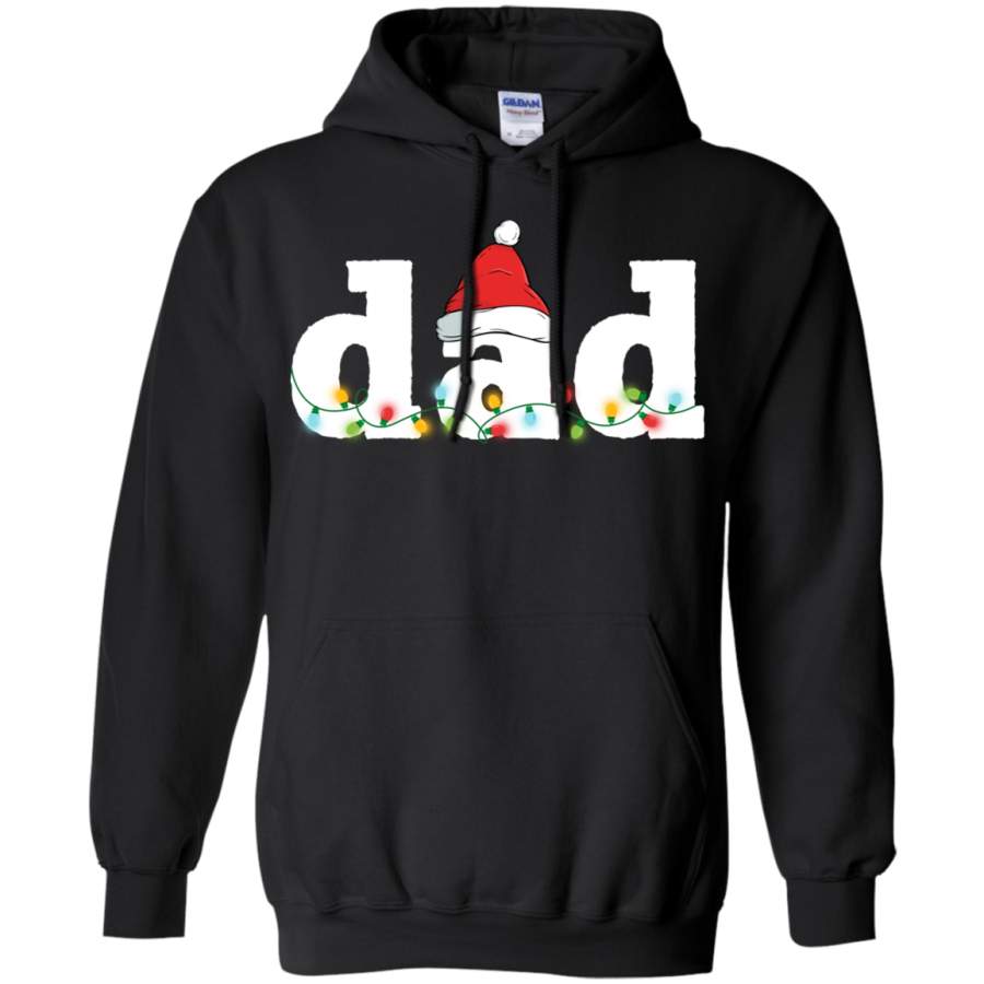 Dad Santa Claus Merry Christmas Xmas Hoodie Gift Idea