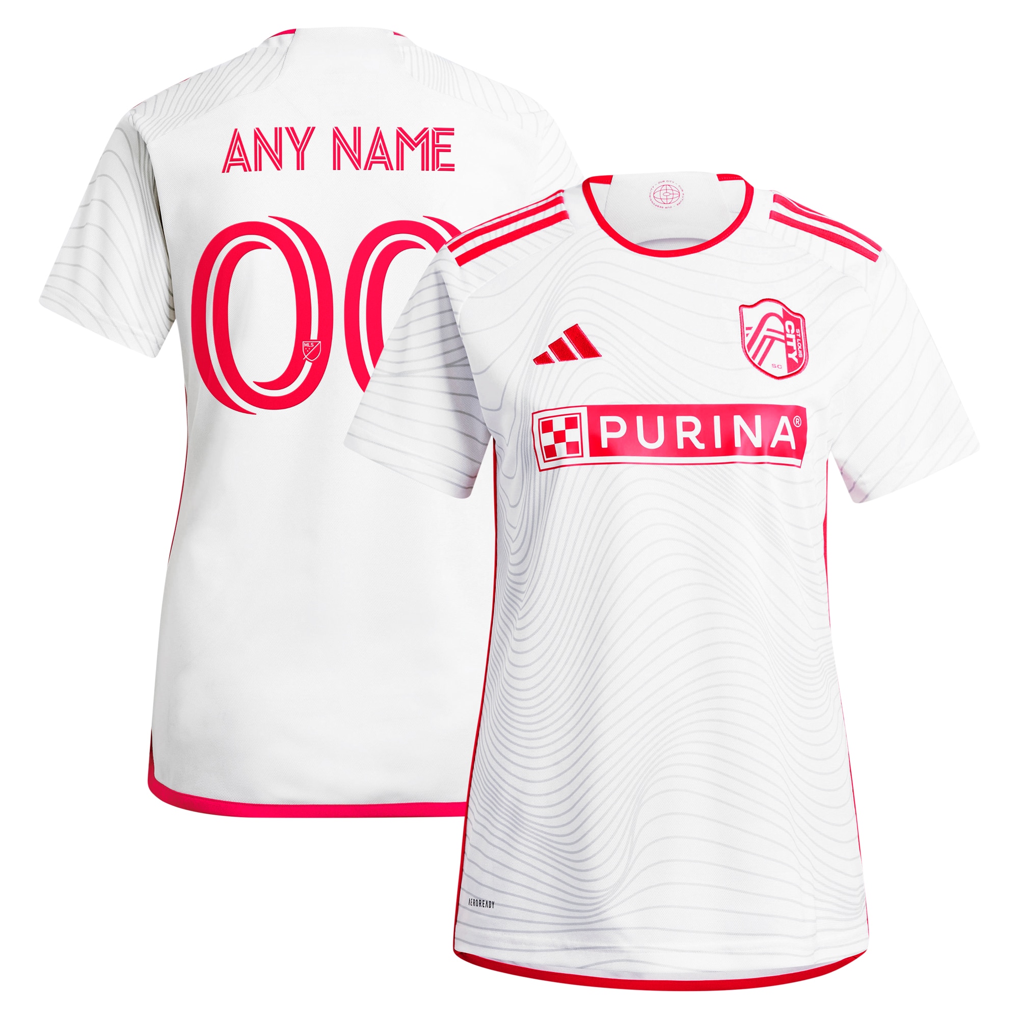 St. Louis City SC Women's 2024 The Confluence Kit Replica Custom Jersey – White