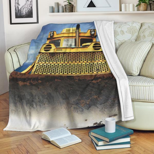 Cat Blanket Bulldozer Caterpillar Heavy Equipment 01050