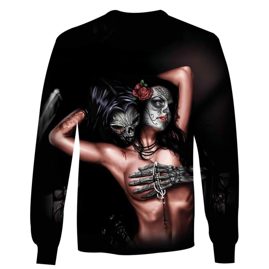 3D Vampire Bite Unisex Hoodie 026