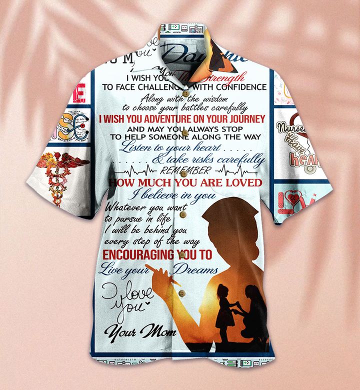 To My Daughter Nurse Hawaii Shirt Ha91912