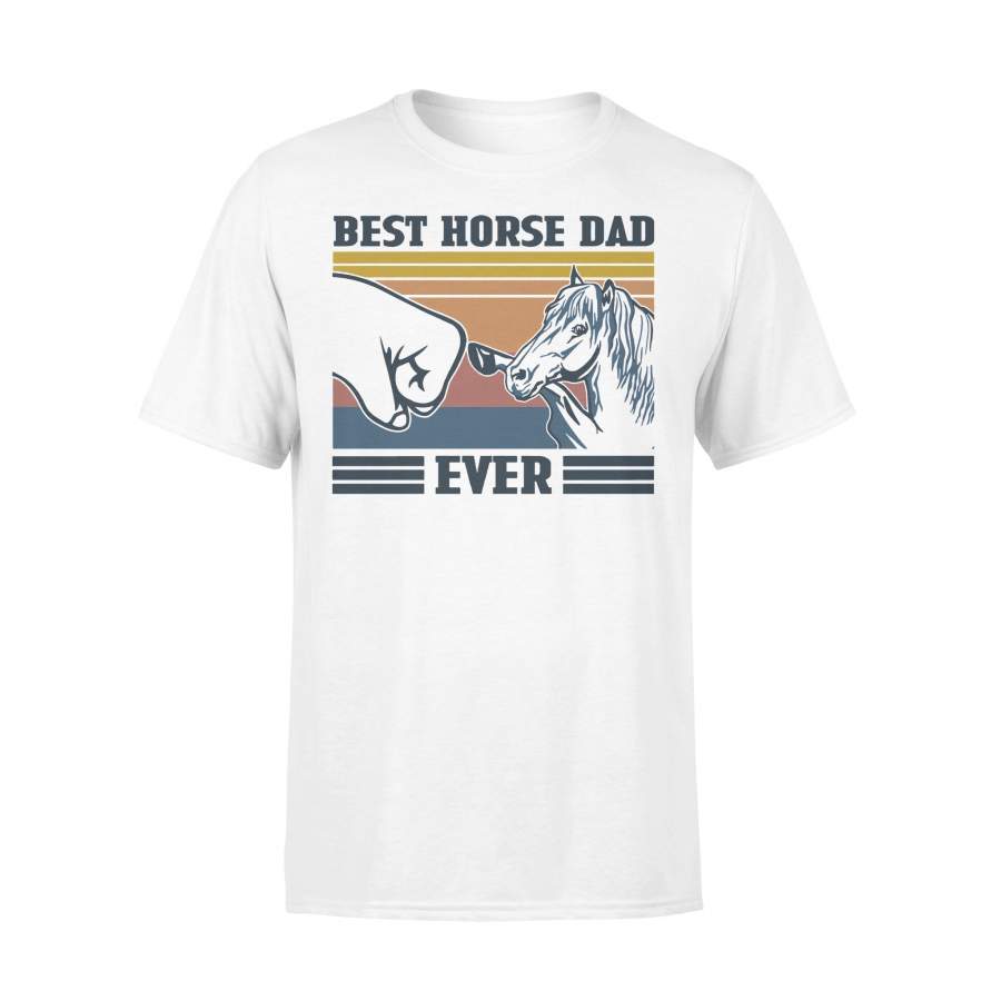 Best Horse Dad Ever Vintage T-shirt