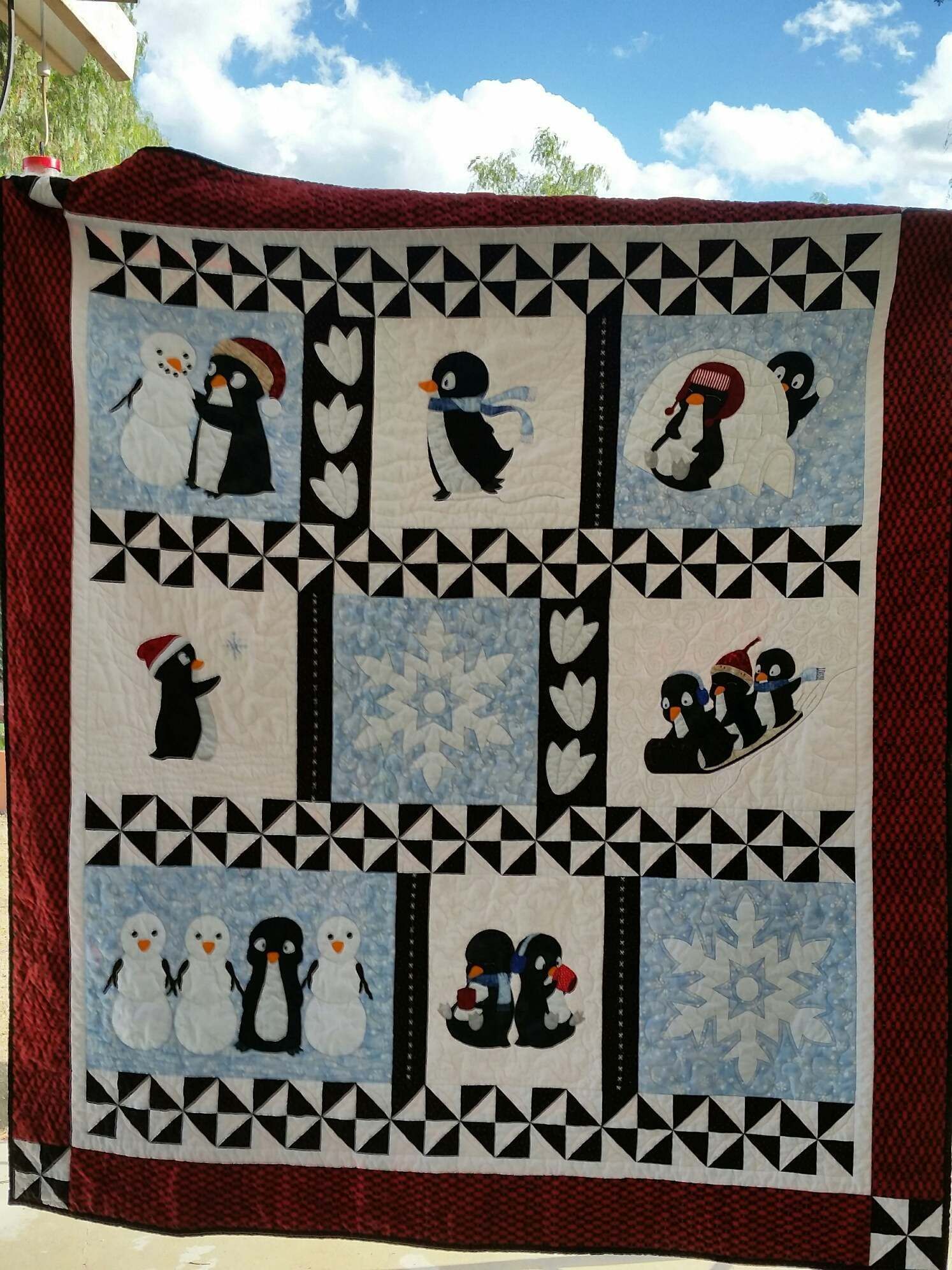 Penguin Clm290638 Quilt Blanket