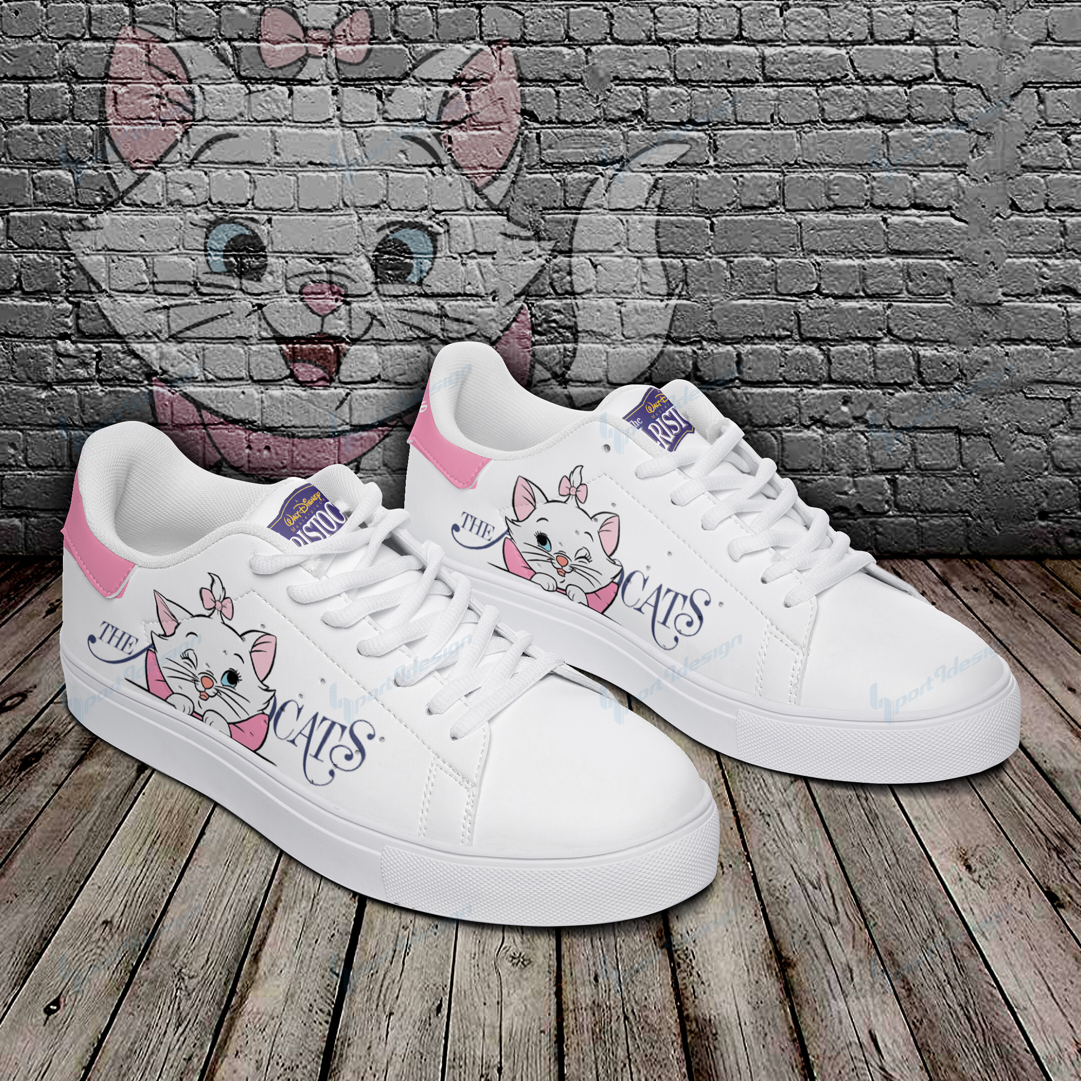 The Aristocats Ss Custom Sneakers Bg126