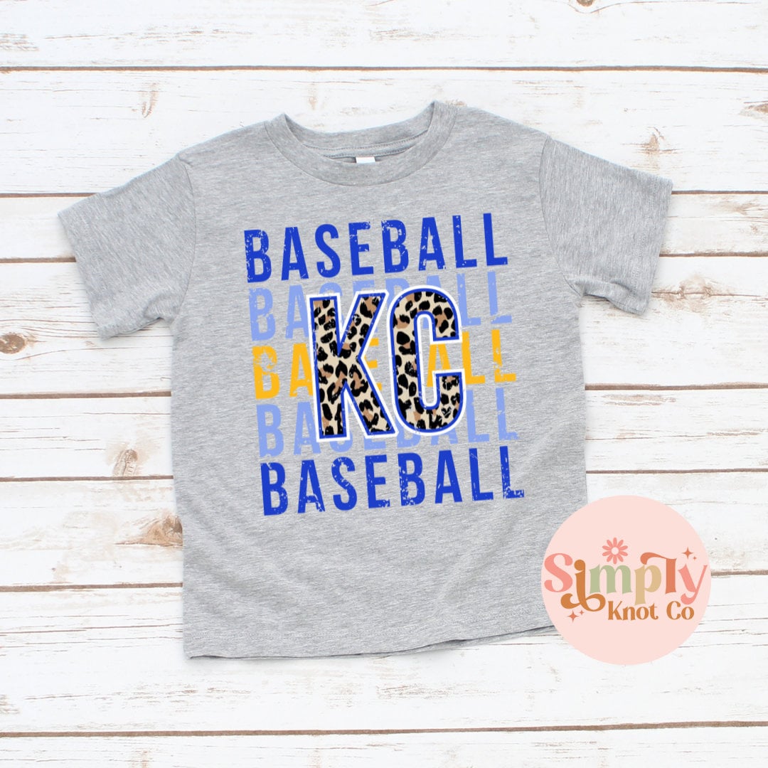 Kids Kansas City Baseball Tshirt, Youth Kansas City Shirt, KC Baseball Shirt for Kids, Toddler Kansas City Baseball Tshirt, KC Baseball Gift