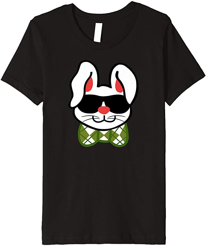 Kids Easter Bunny Shirt Boys Girls | Cool Easter Bunny Premium T-Shirt