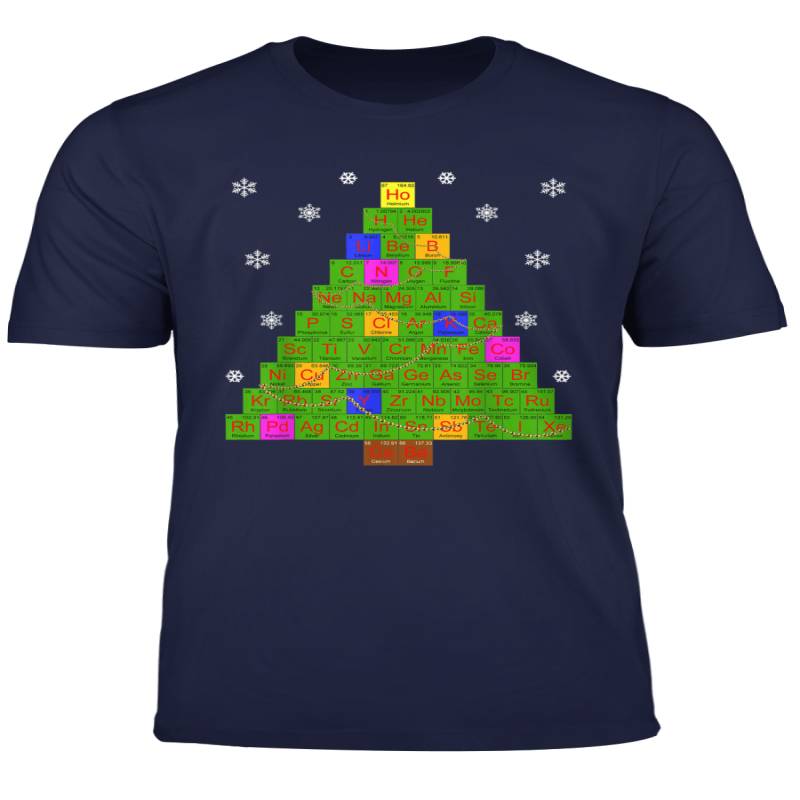 Chemistry Chemistree Science Ugly Christmas Sweater Tshirt