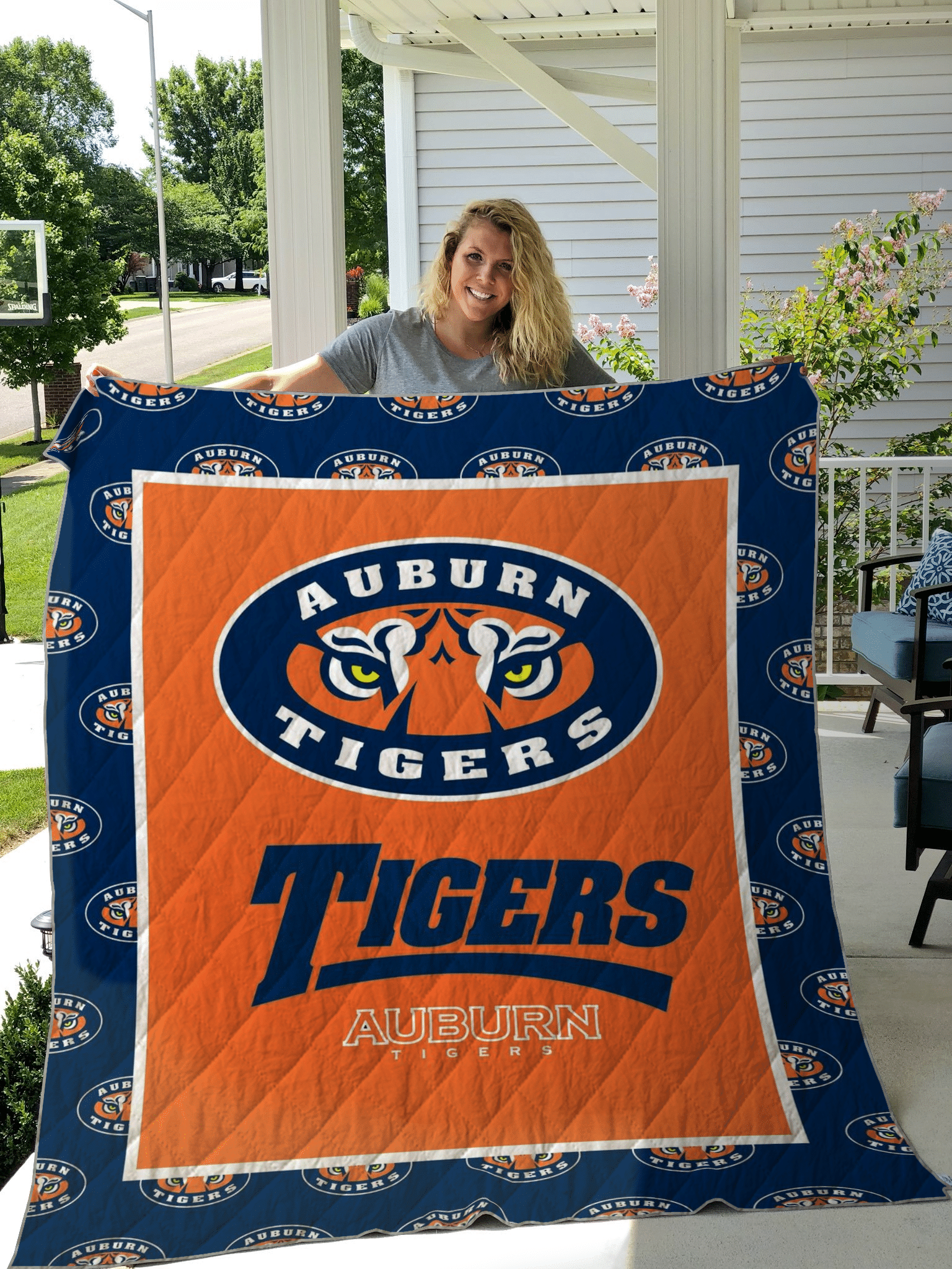 Auburn Tigers quilt W170901